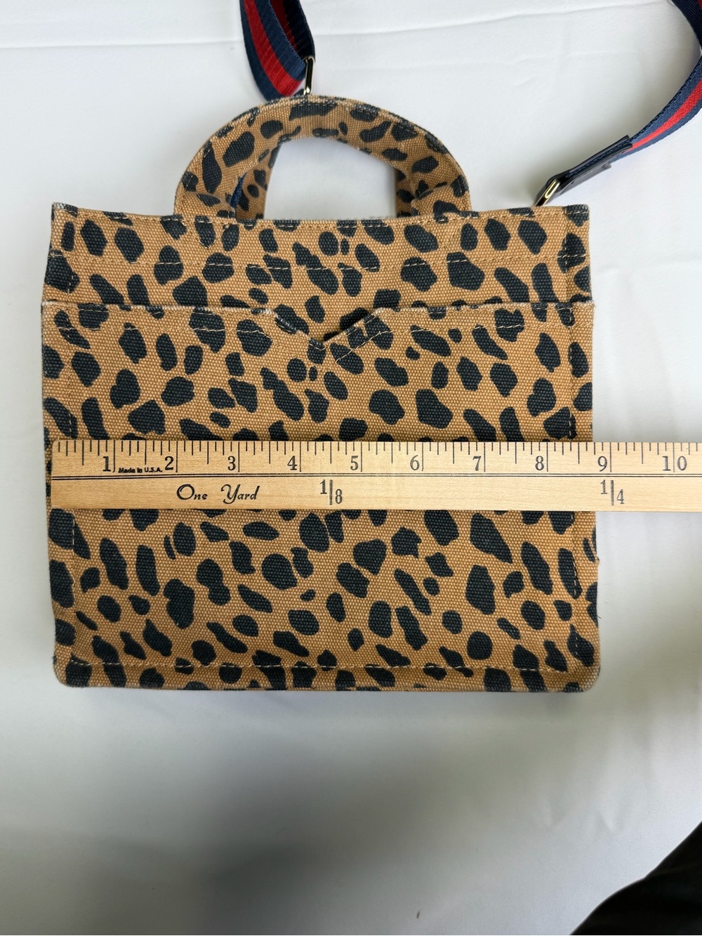 Stella & Dot Mini Leopard / Animal Print Crossbody bag !! - Picture 9 of 14